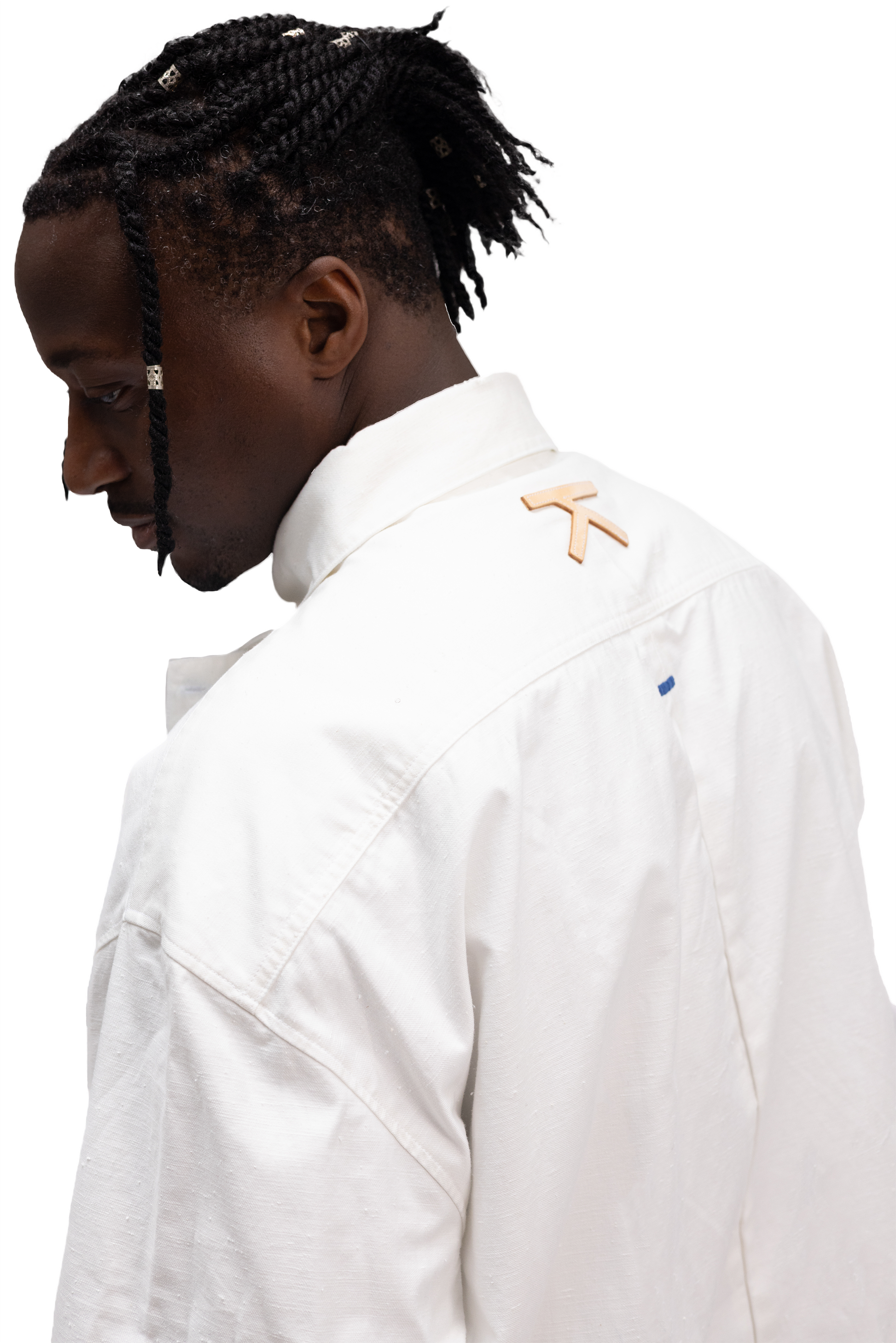 Chemise à rabat  en coton japonais venant de la région de Okayama, fait en France, Made in France – Kumo.studio