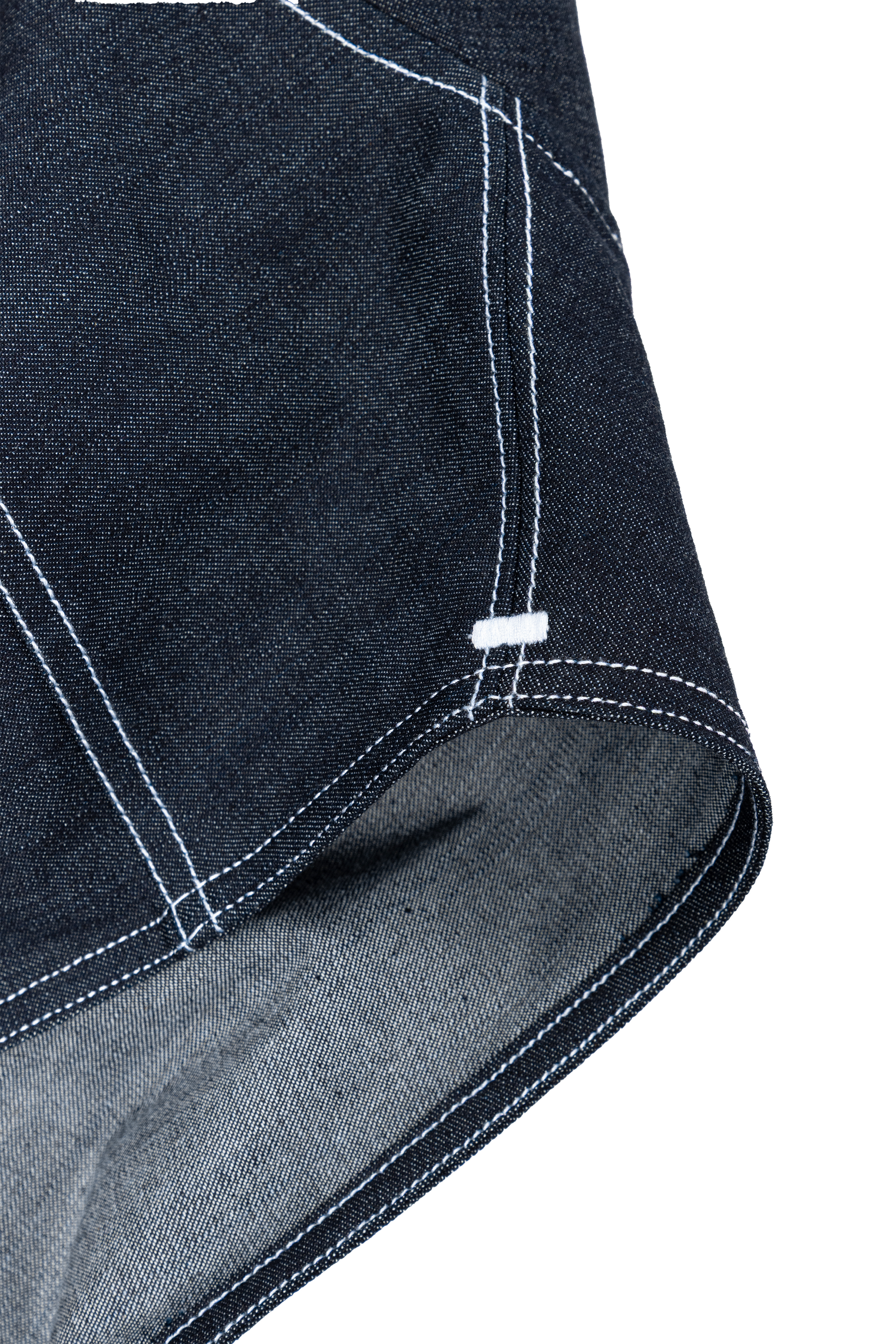 Kimono boxy Denim sans manches