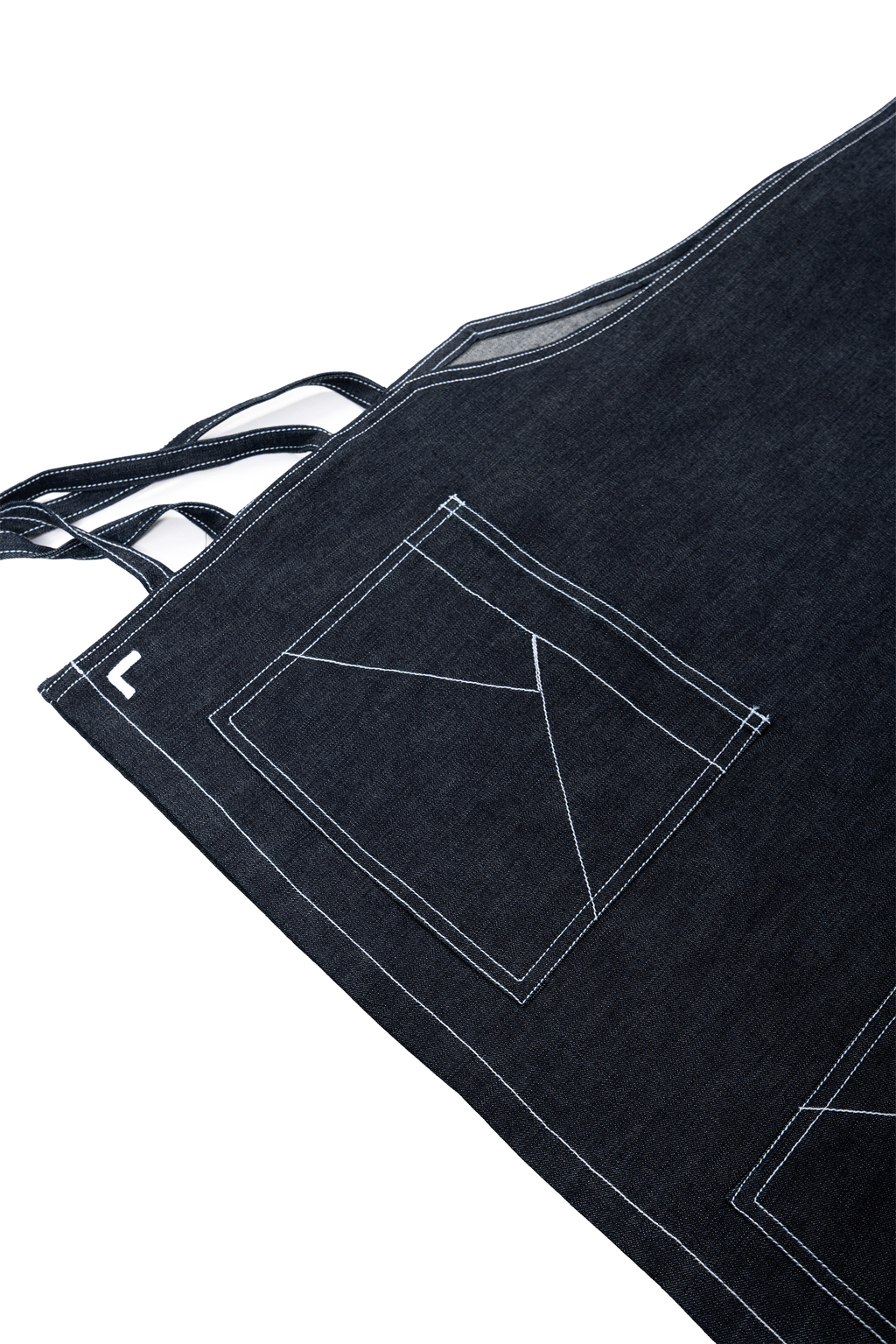 Tablier Denim à nœud