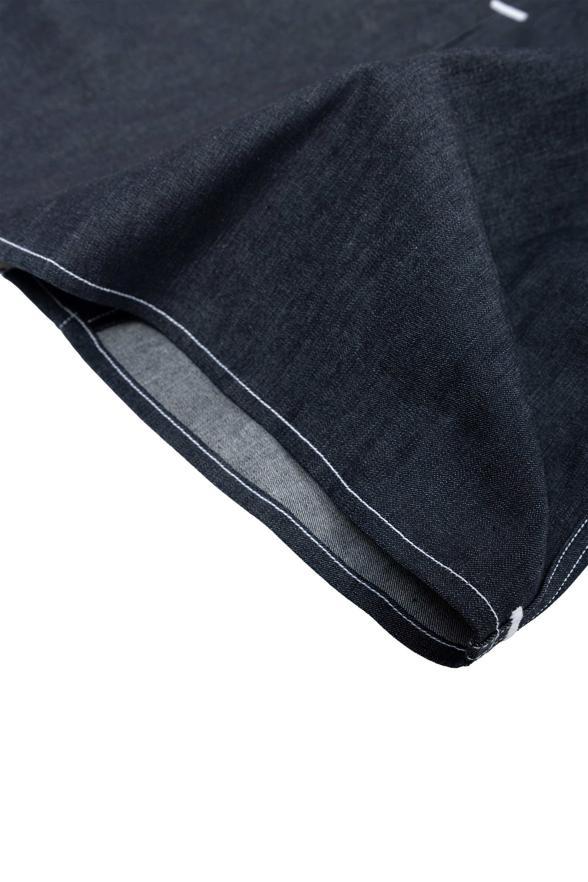 Kimono boxy Denim sans manches