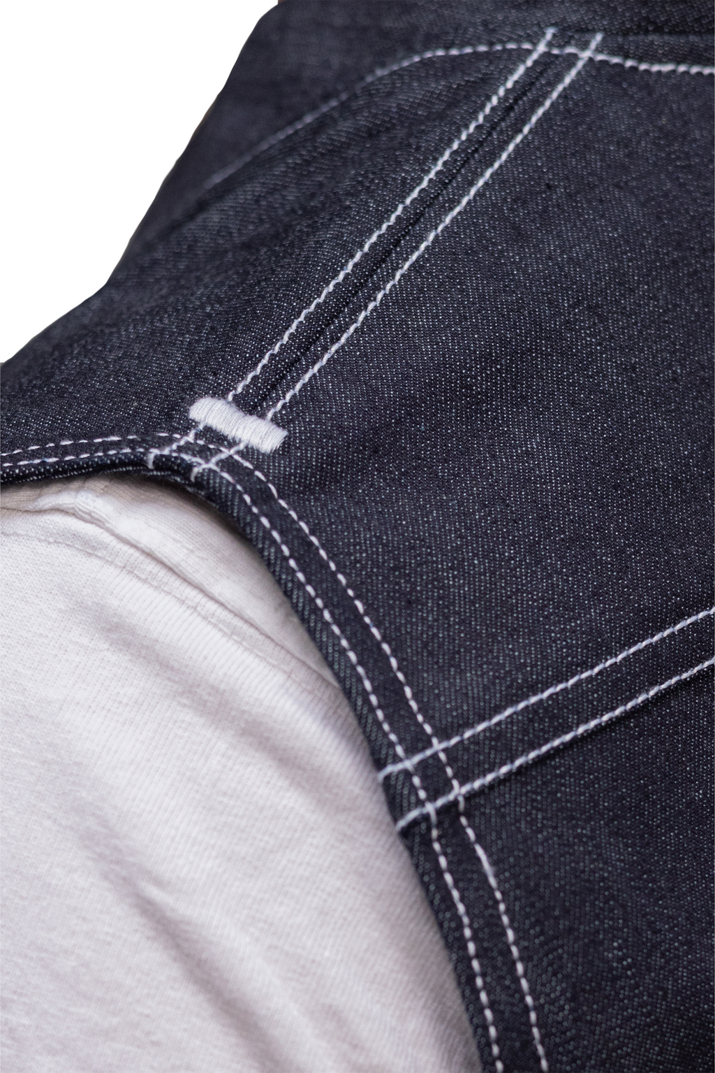 Tablier Denim à nœud
