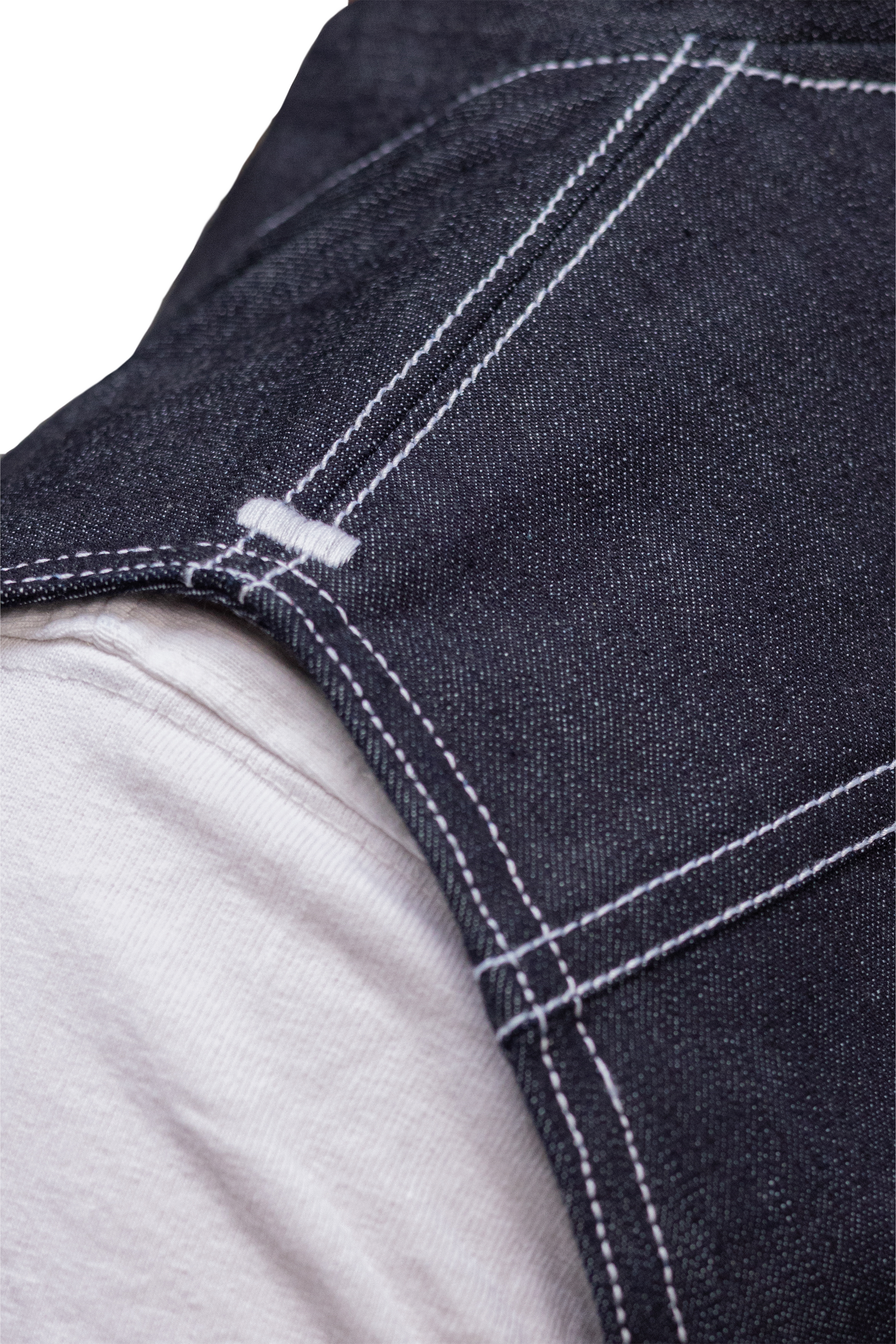 Tablier Denim à nœud