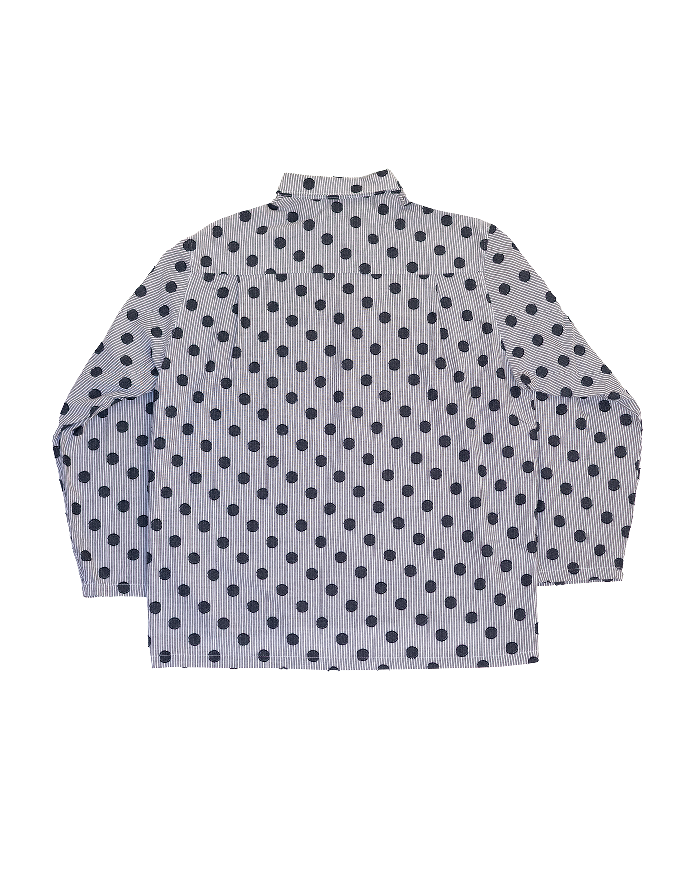 Polka-dot and striped shirt