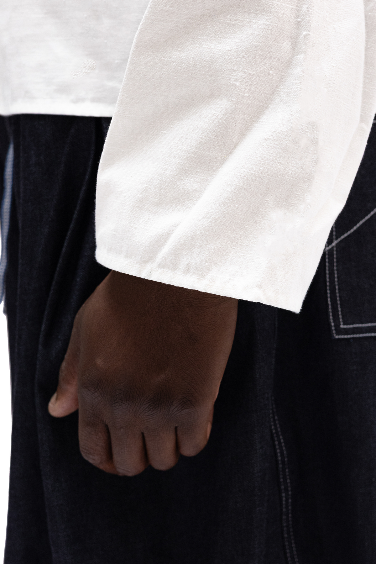 Chemise à rabat  en coton japonais venant de la région de Okayama, fait en France, Made in France – Kumo.studio